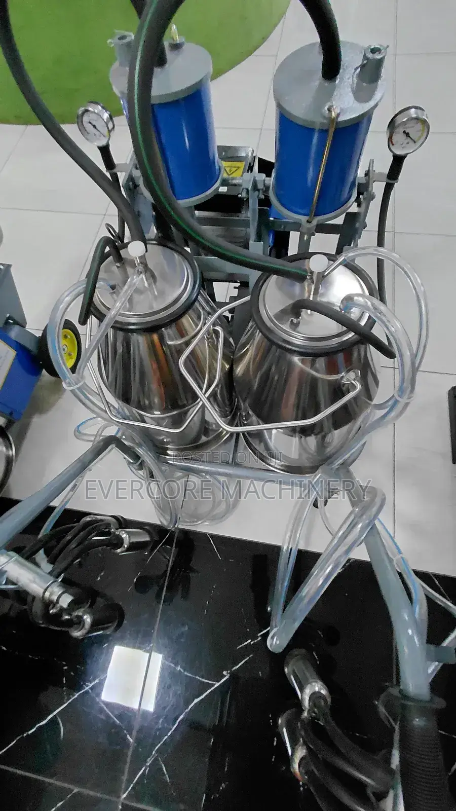 Double Cow/Bucket Milking Machine Electric Powered.