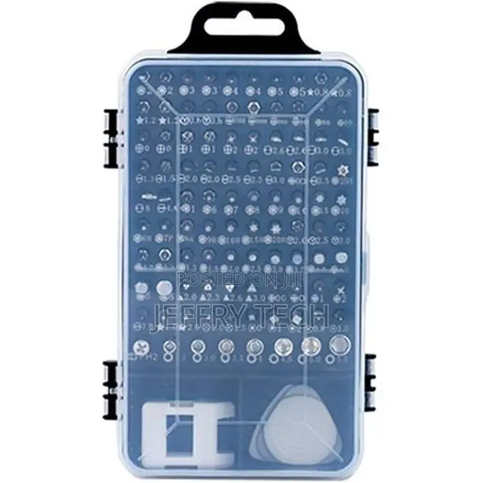 115-in-1 Precision Screwdriver Set - Comprehensive Kit for Electronic