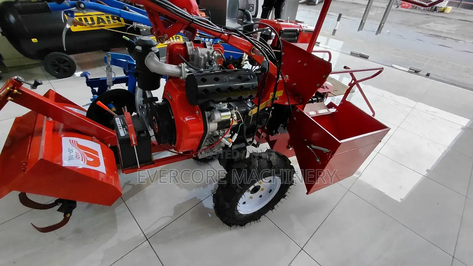 Commercial Maize Harvester Machine Diesel Aircooled Engine.