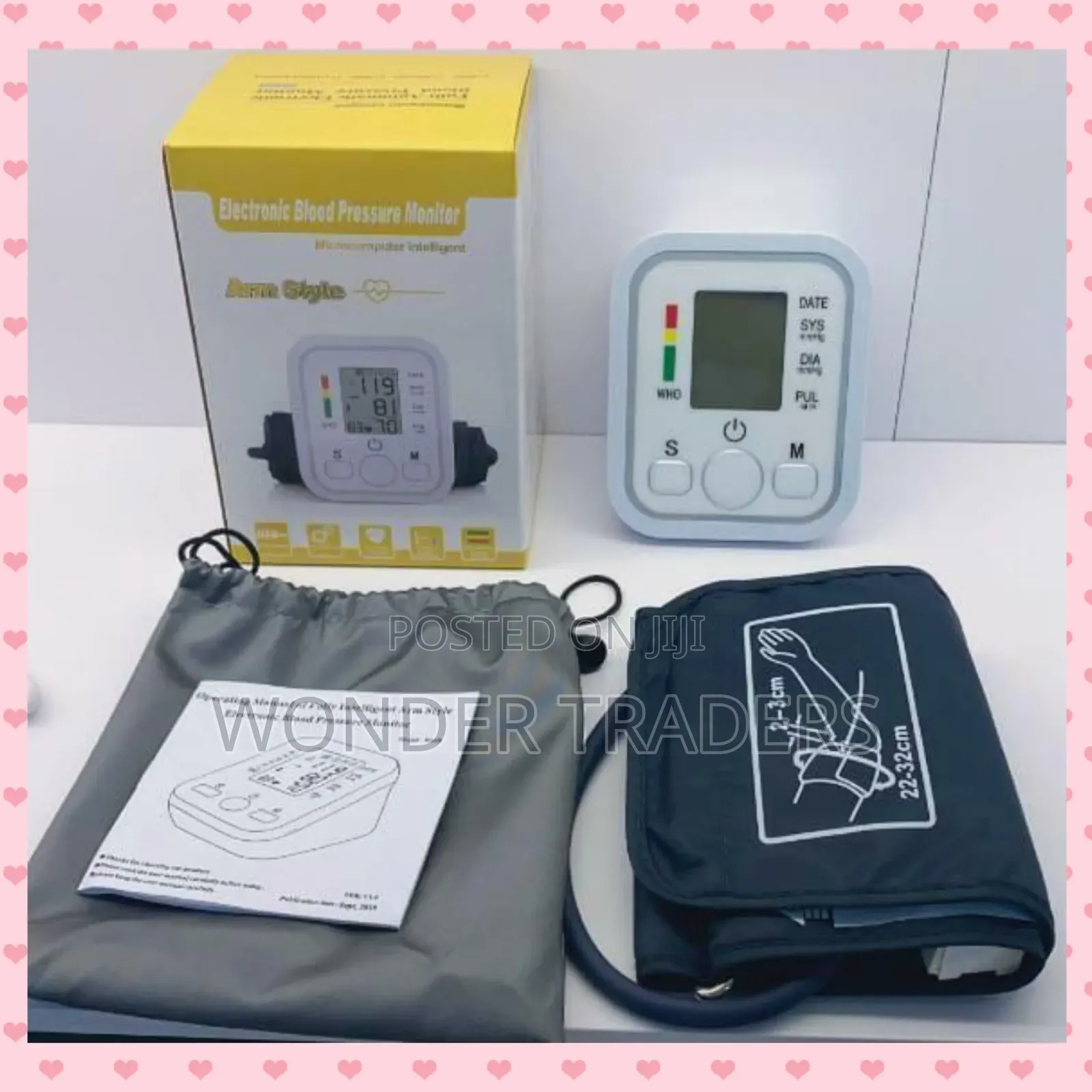 Electronic Bp Blood Pressure Monitor