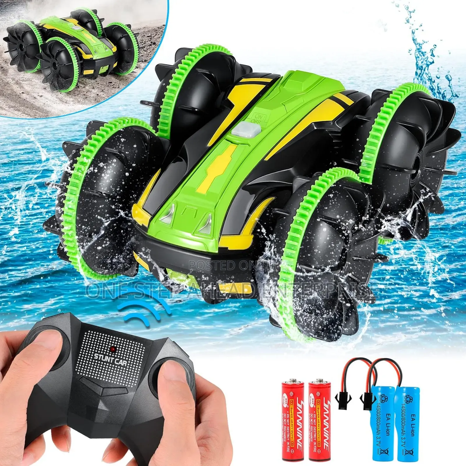 Stunt Rc Amphibious Trendy Toy Car All Terrain