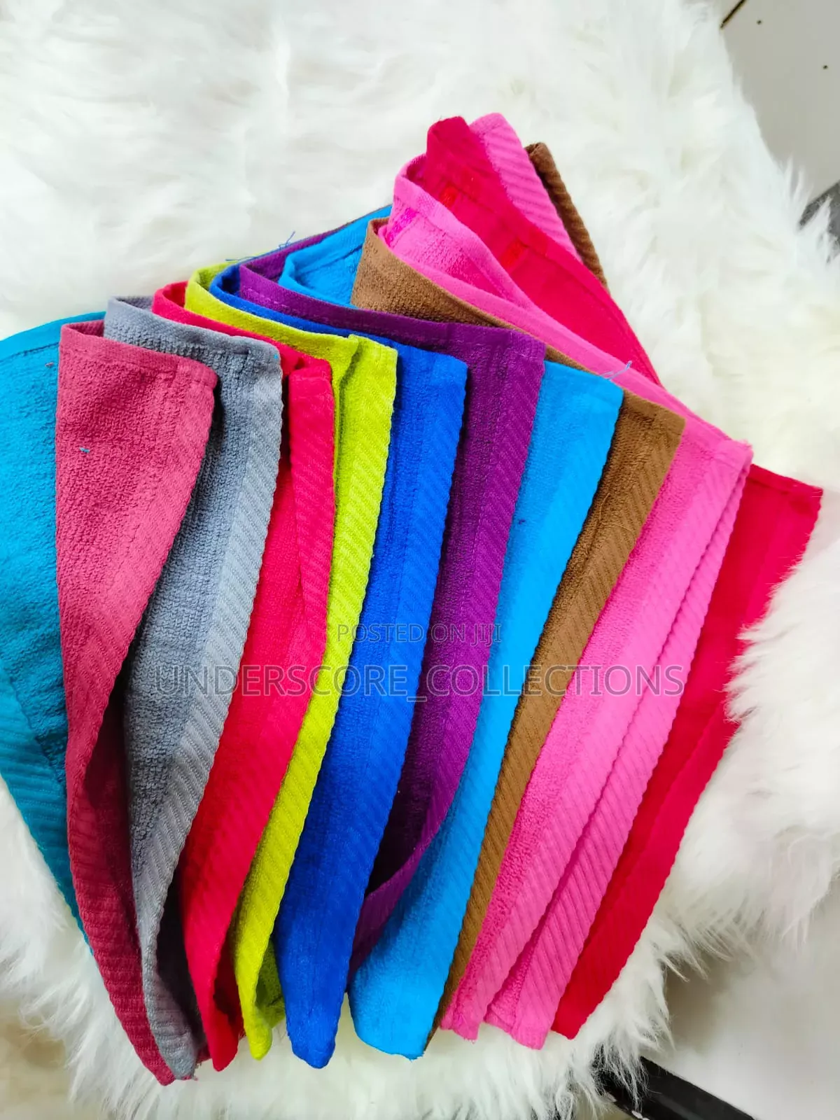 Coloured Face Towels