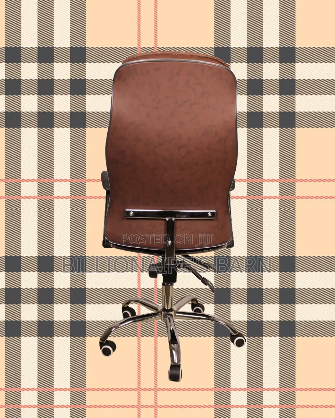 Ergonomic Executive Leather Chair | Plush Headrest Support