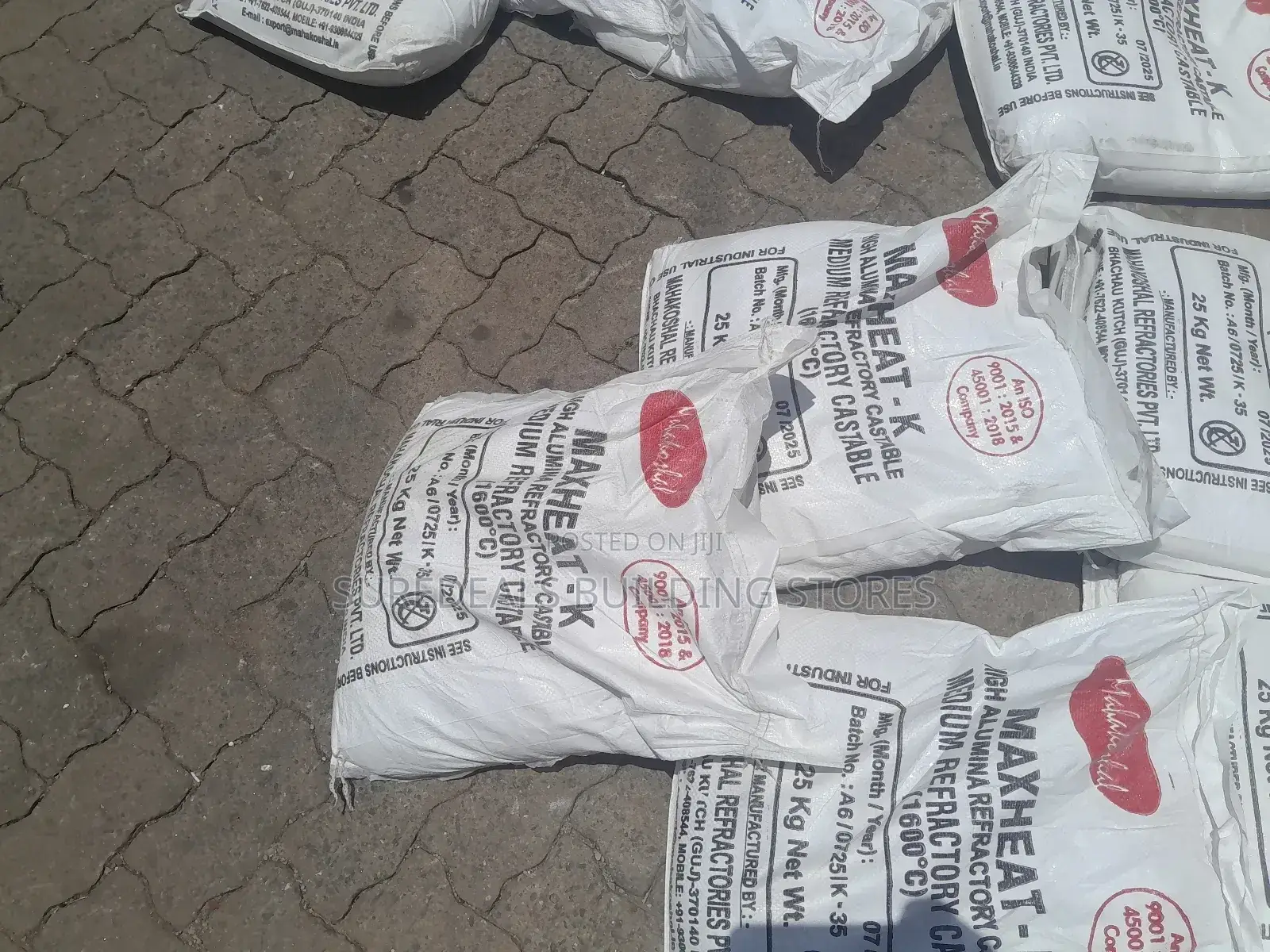 Refractory Bricks Fire Cement