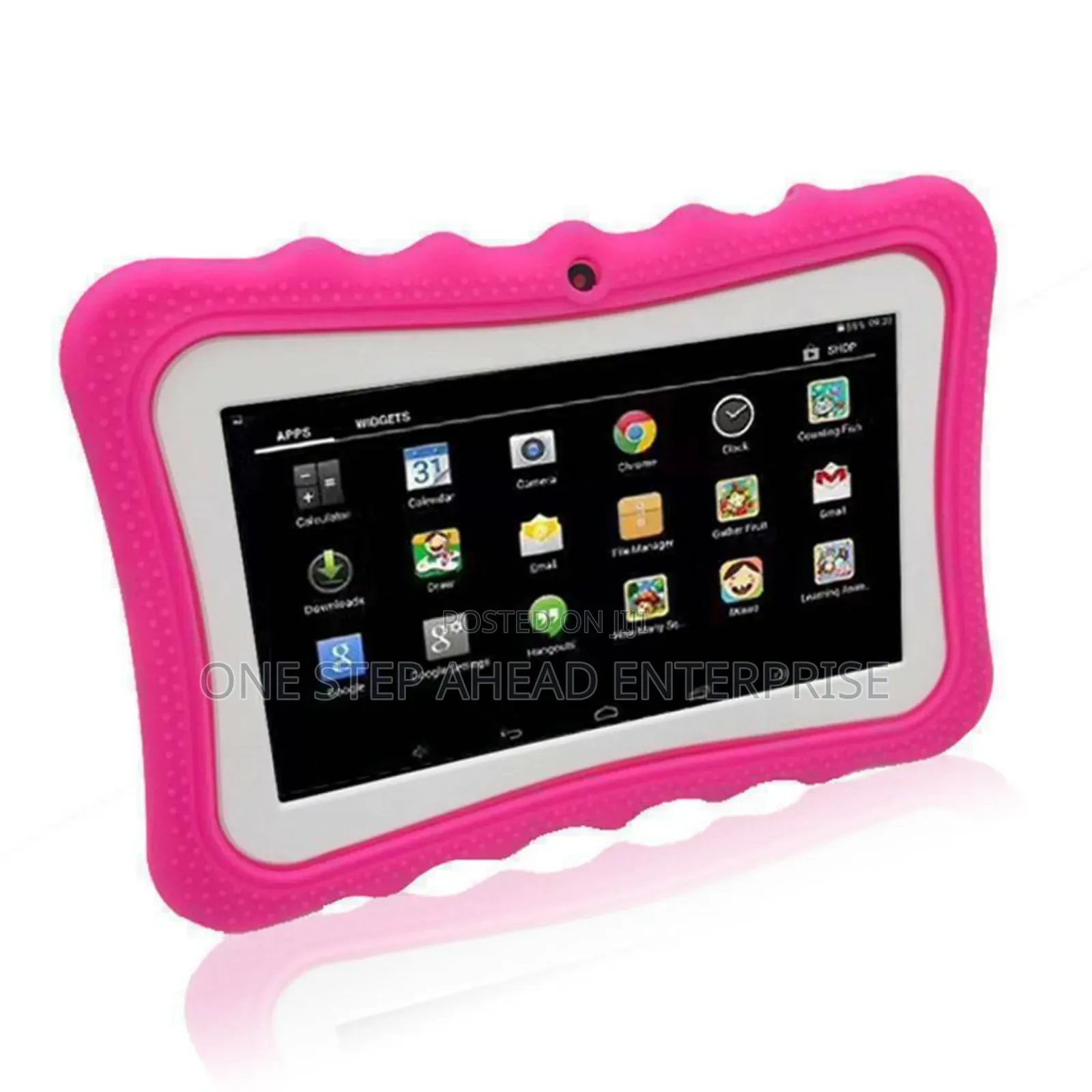 Kids Educational Tablet Pinkish Design