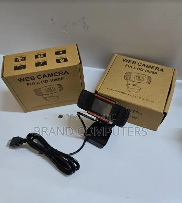 Usb Web Camera Full Hd 1080p With Inbuilt Mic