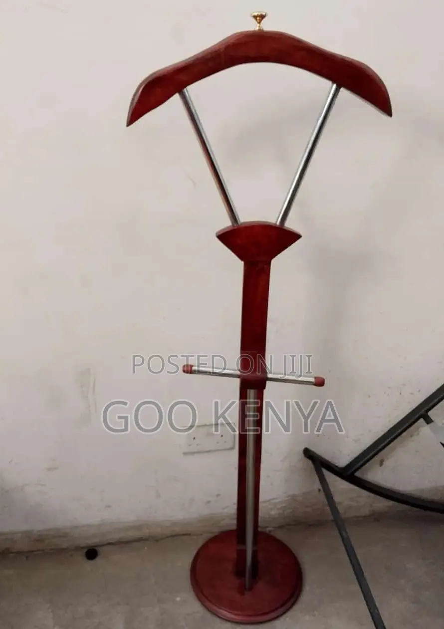 Office Coat Hanger; Office Wooden Coat Rack With Hooks