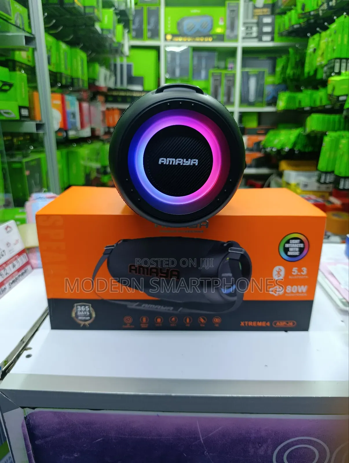 Amaya Xtreme 4 Asp-J4 Wireless Bluetooth Speaker 80w Stereo Sound