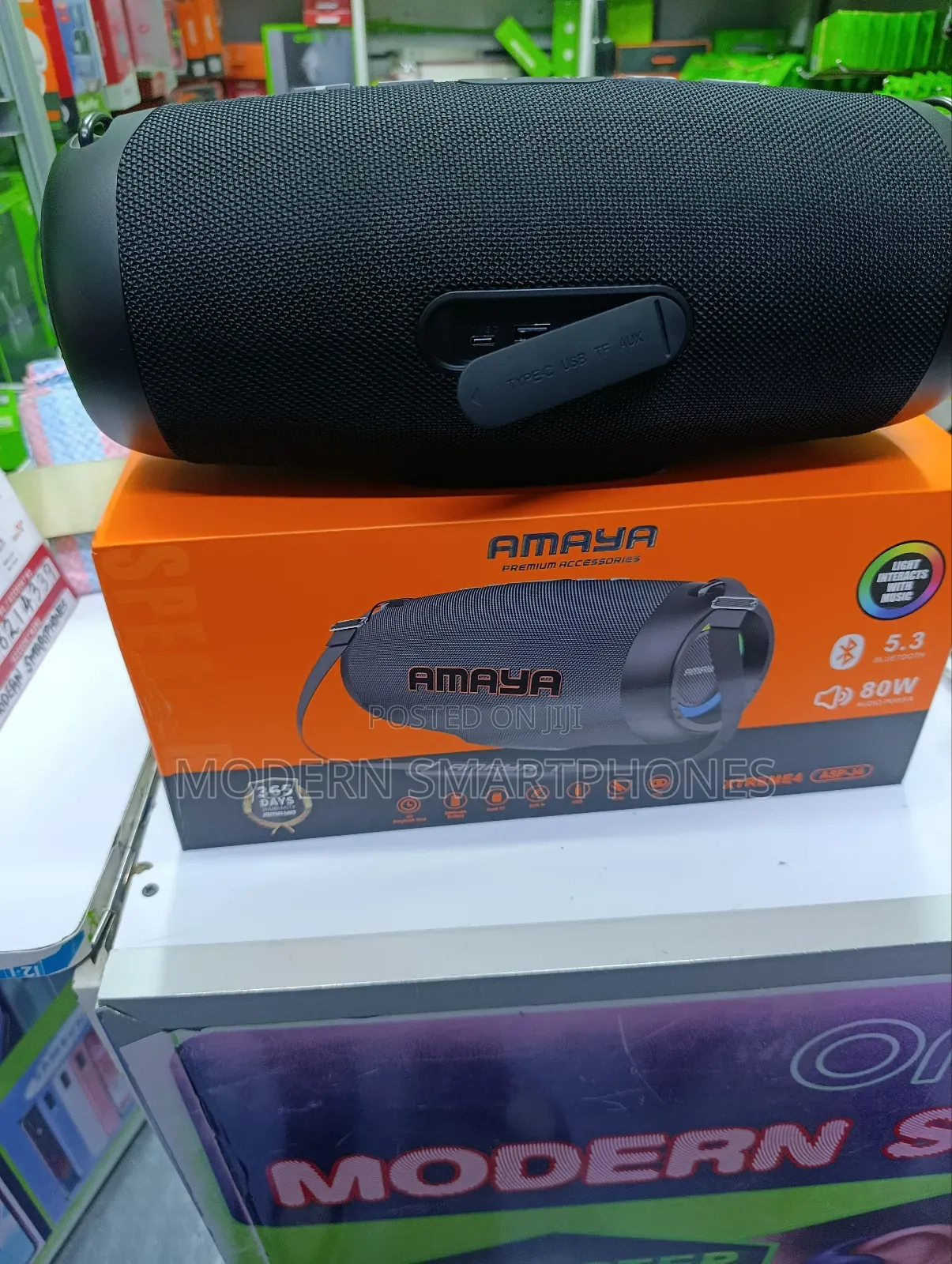 Amaya Xtreme 4 Asp-J4 Wireless Bluetooth Speaker 80w Stereo Sound