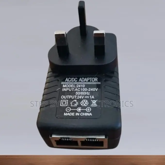 Compact 24v 48V Poe Injector Power Over Ethernet Adapter