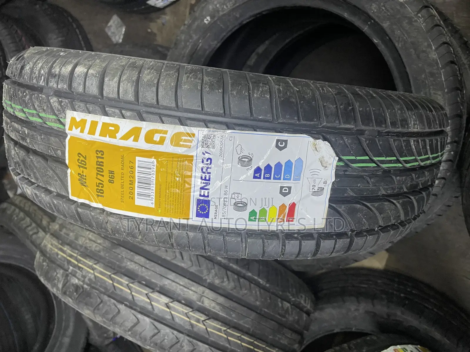 185/70r13 Mirage Tyres