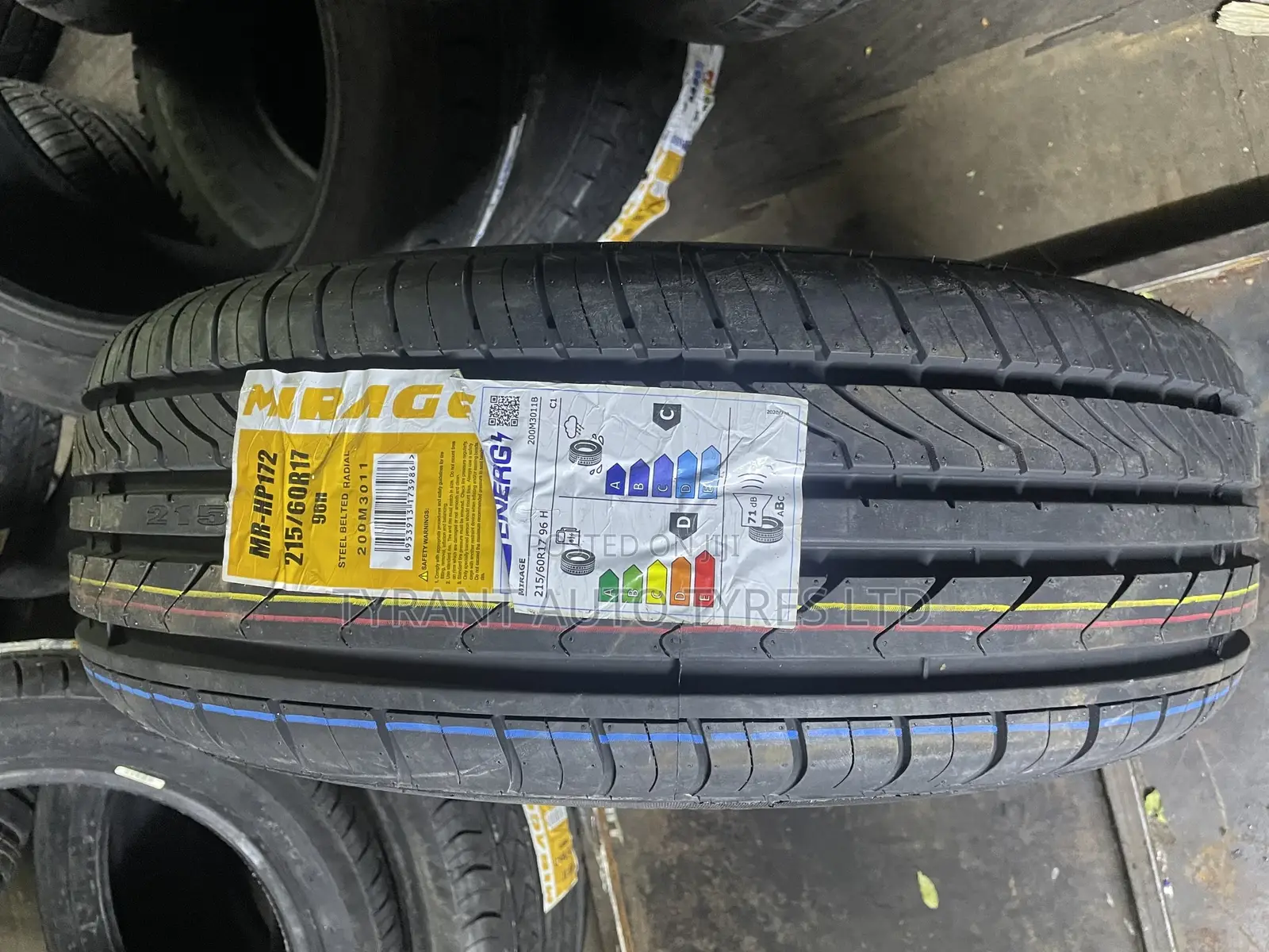 215/60r17 Mirage Tires