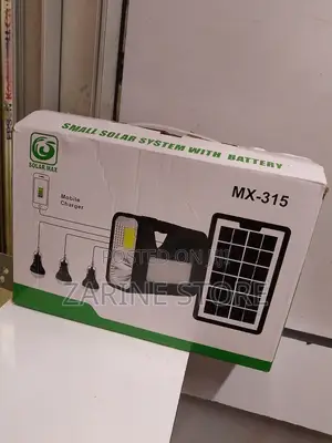 Solar Emergency Light Which Chargers Phone Too Comes With 3 Bulbs