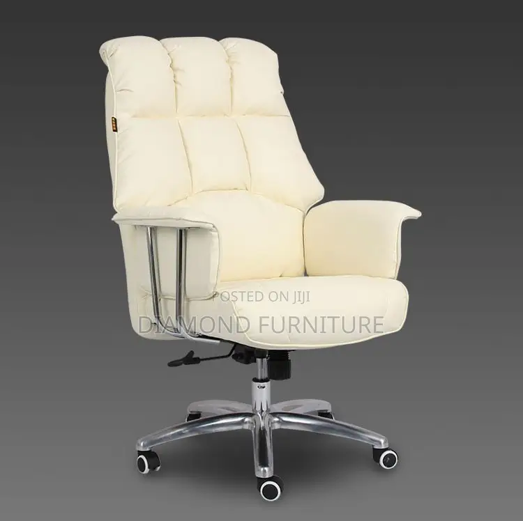 Office Furniture; Premium {High Back} Leather Executive Office Chair