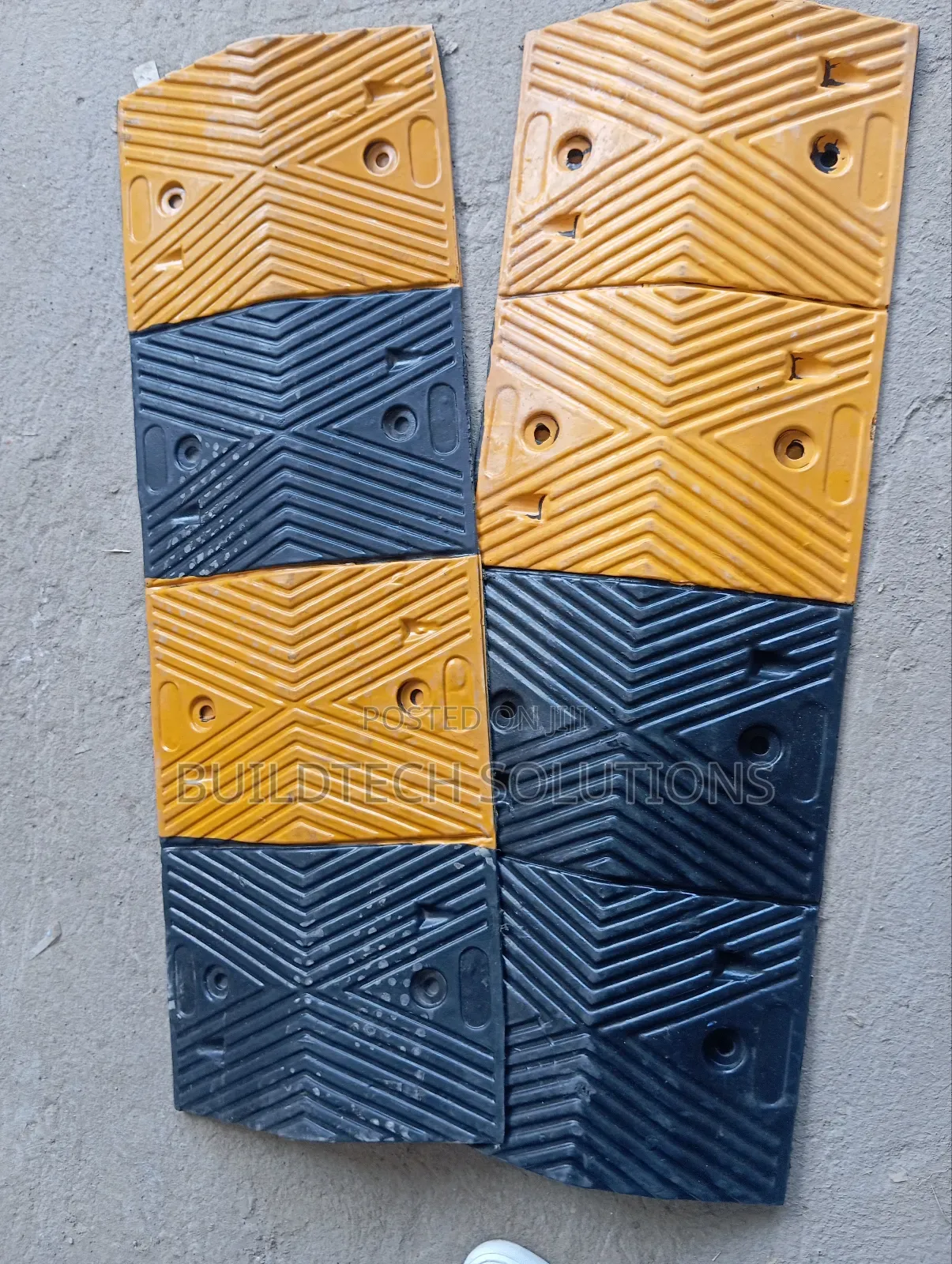 Premium Grade Speed Bumps for Construction Sites