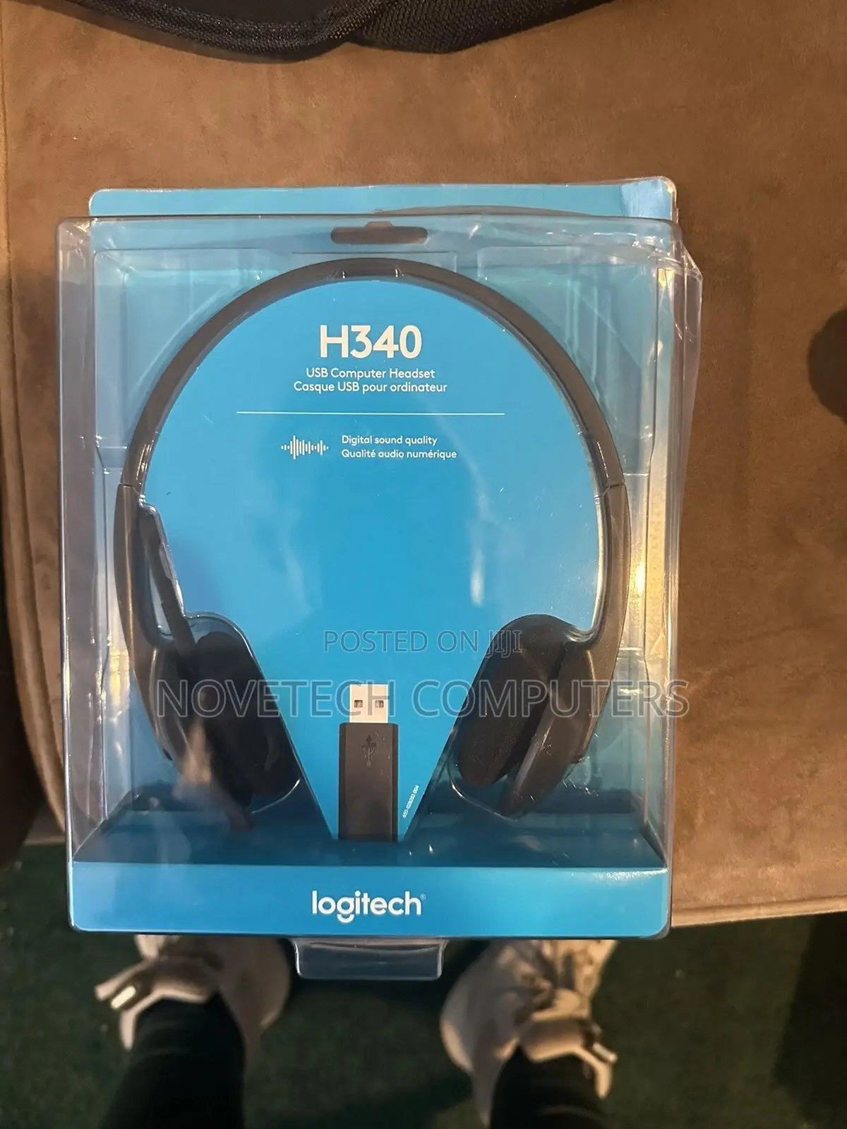 Logitech Usb Headset H340, Stereo, Usb Headset for Windows and Mac