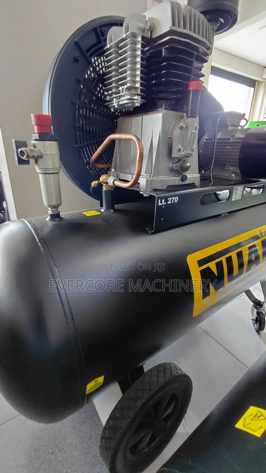 Nuair Italy Air Compressor Machine 300litres Three Phase.