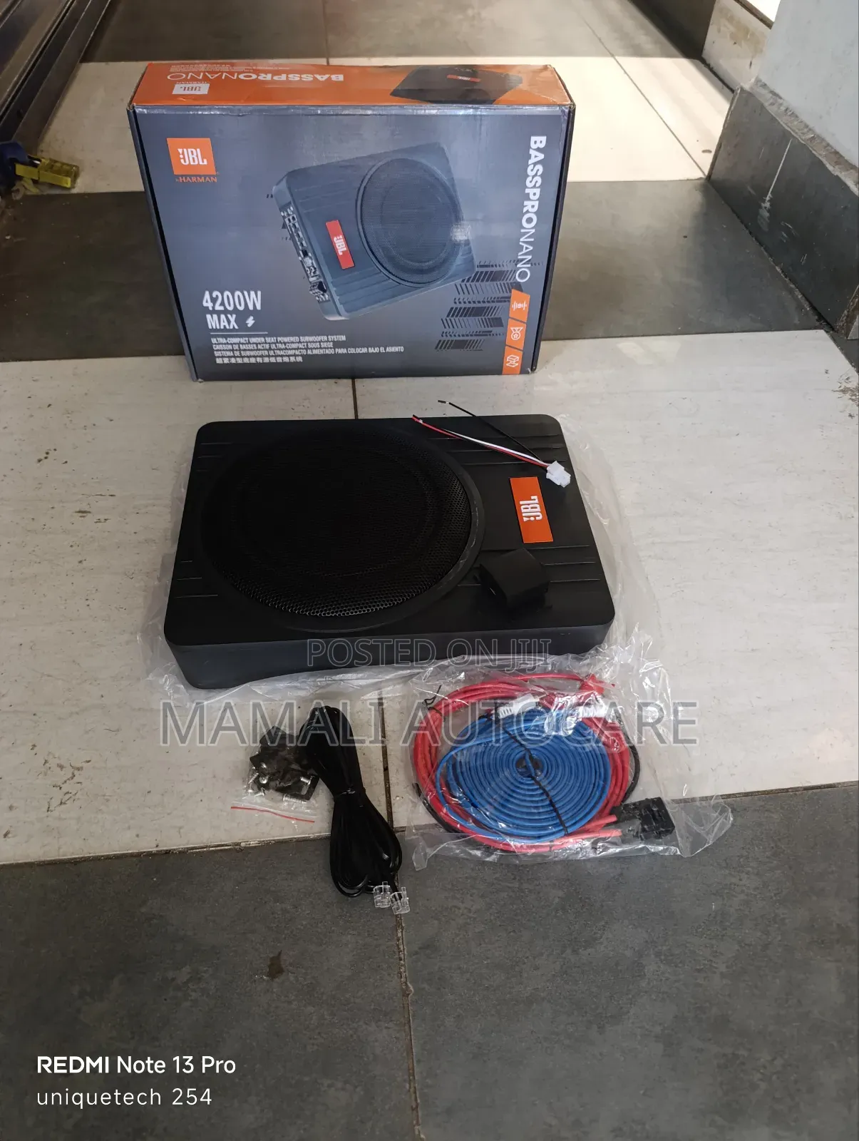 JBL 4,200w Powerful Car Bass Speaker High Performance Sound