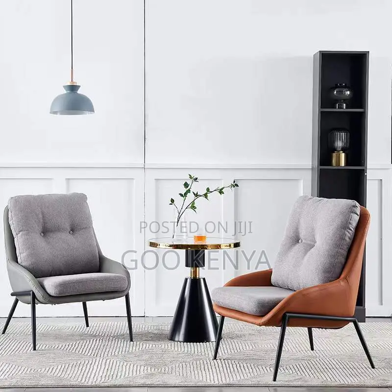 Home Chair; Modern Fabric Accent Chair With Cushion