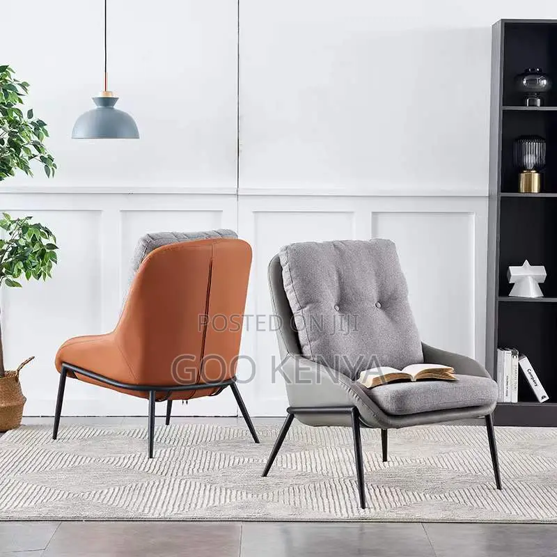 Home Chair; Modern Fabric Accent Chair With Cushion