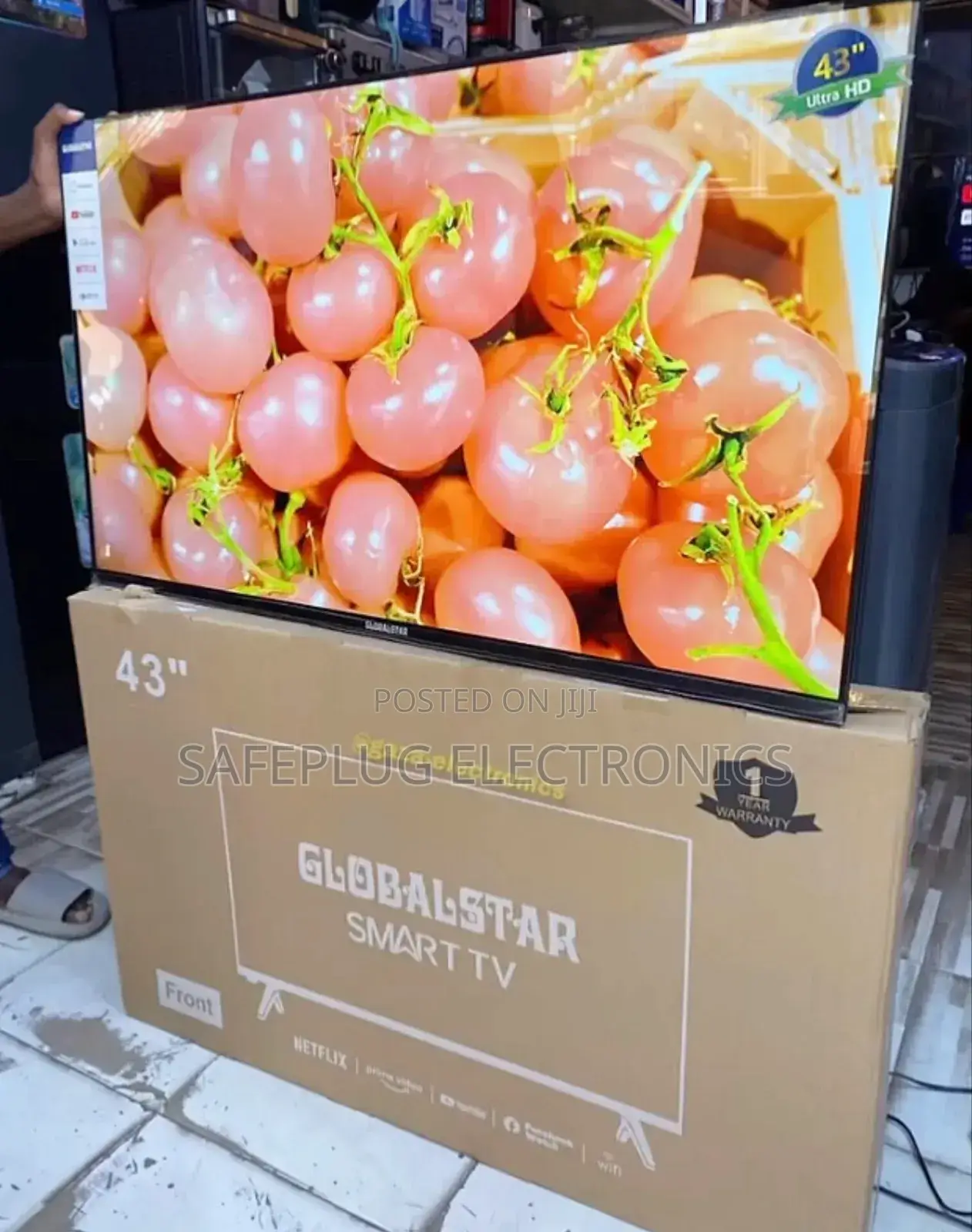 Fullhd Globalstar 43 Frameless Android Smart Tv - Free to Air Channel