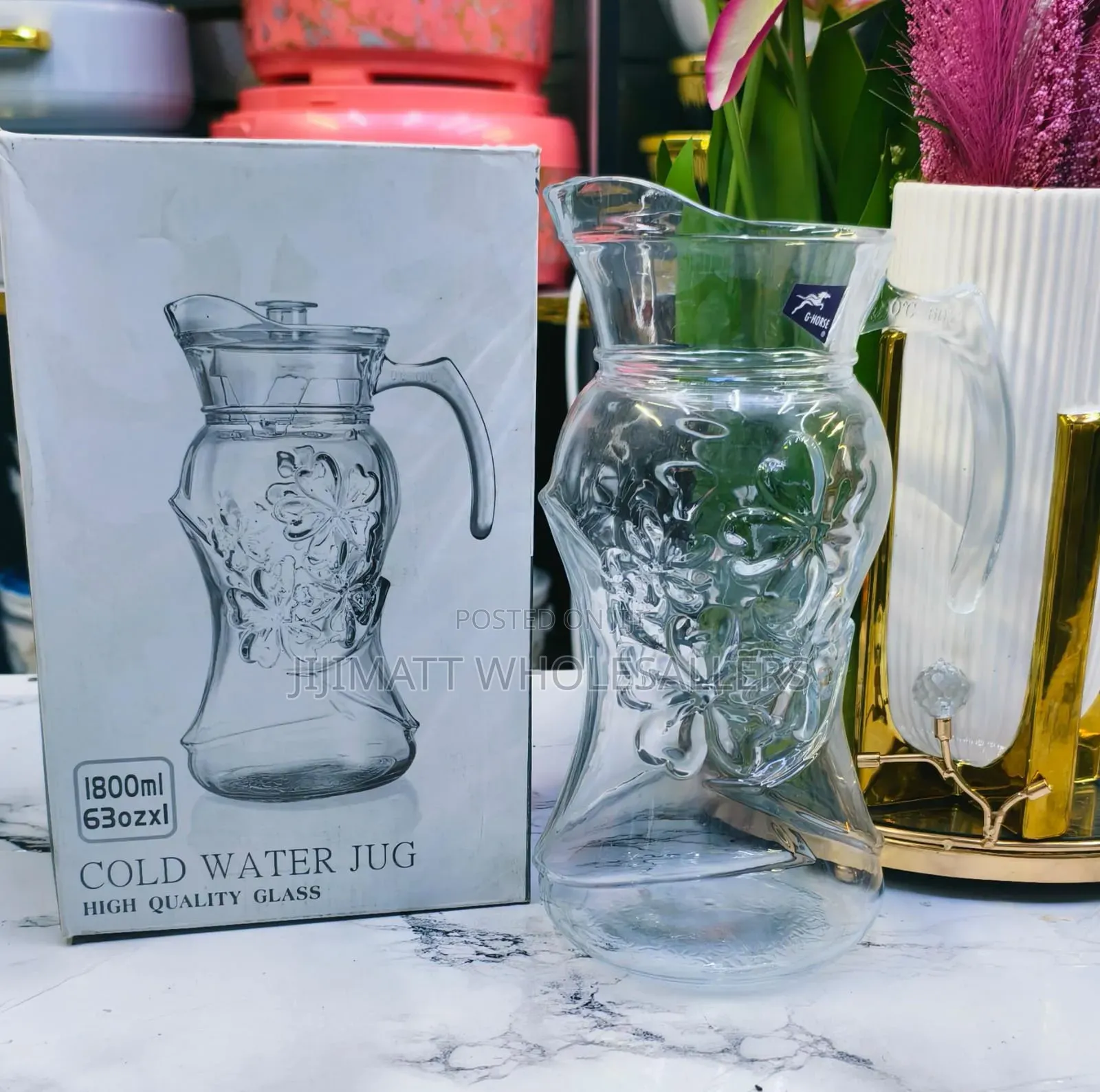 *1.8ltr Glass Jug