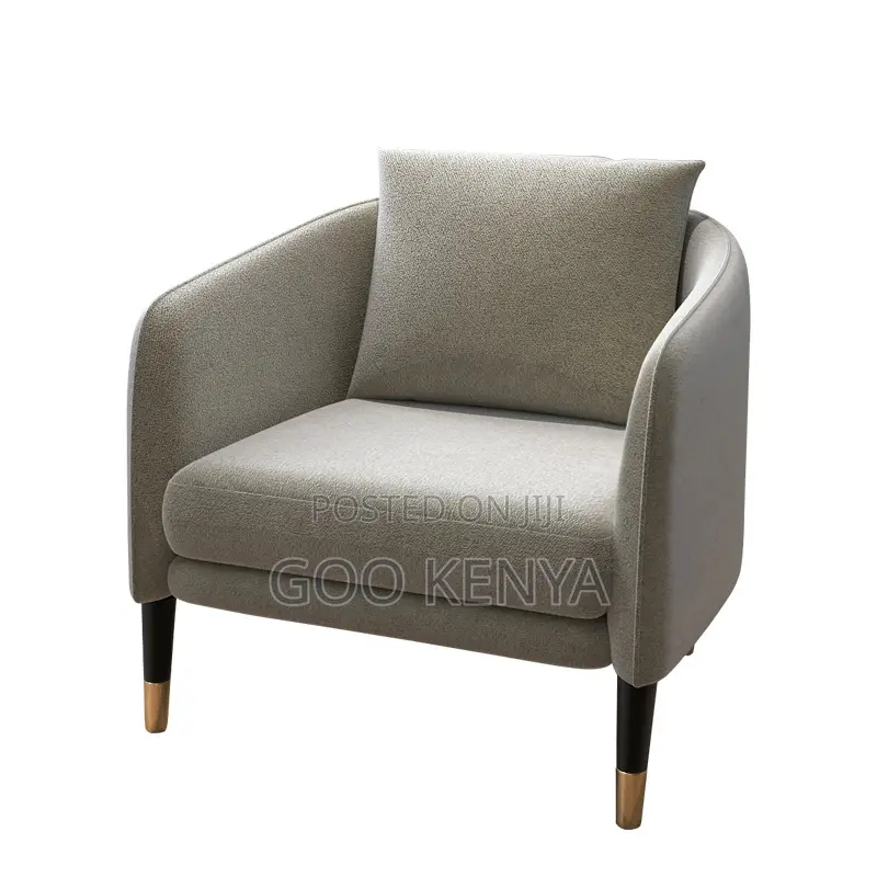Home Chair; Modern Fabric Living Room Lounge Seat