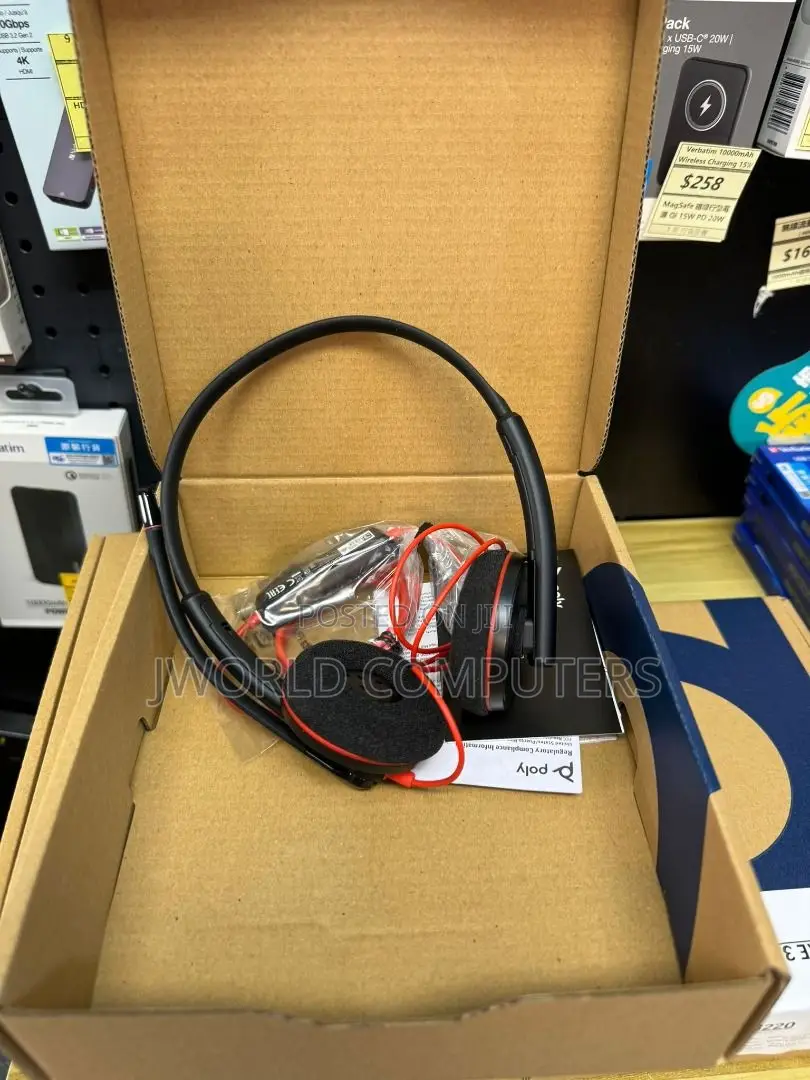 Poly Blackwire 3220 Stereo Usb -C /a Headset
