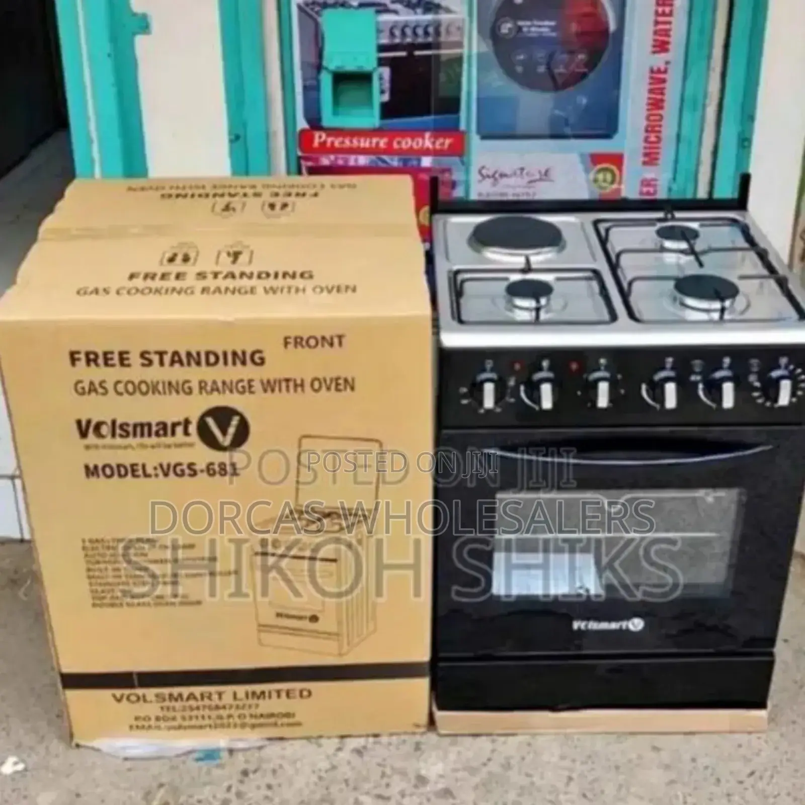 Volsmart 60 by 60 3+1 Cooker