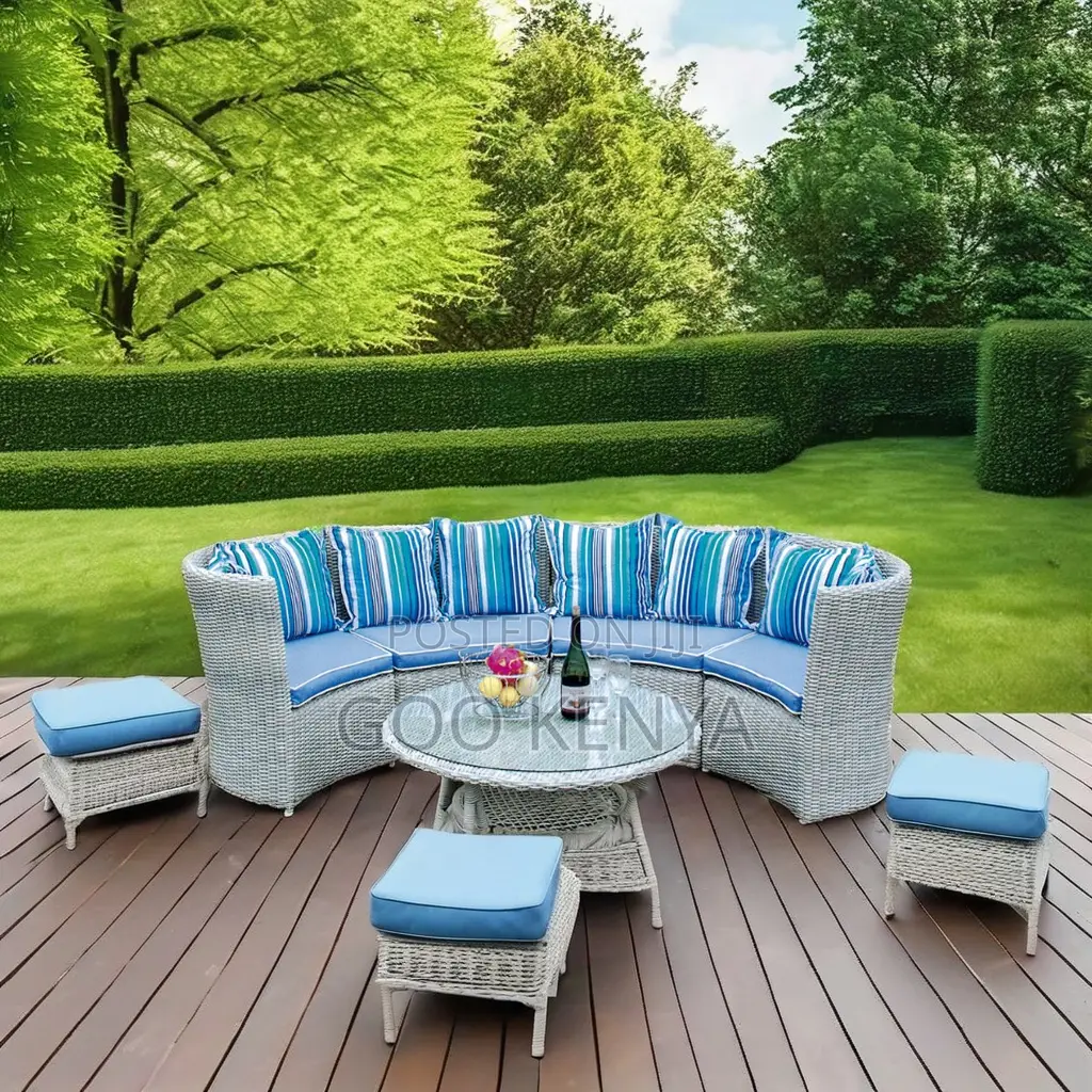 Outdoor Set; Modern Outdoor Woven Rattan Sofa