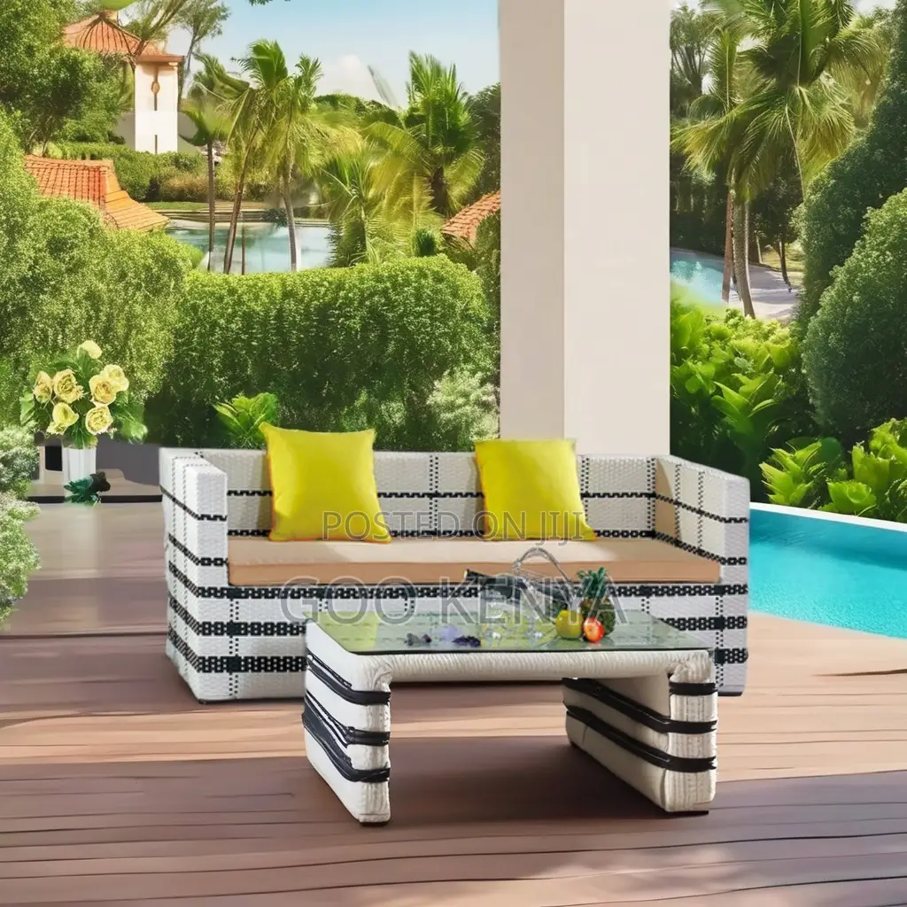 Outdoor Set; Modern Outdoor Woven Rattan Sofa