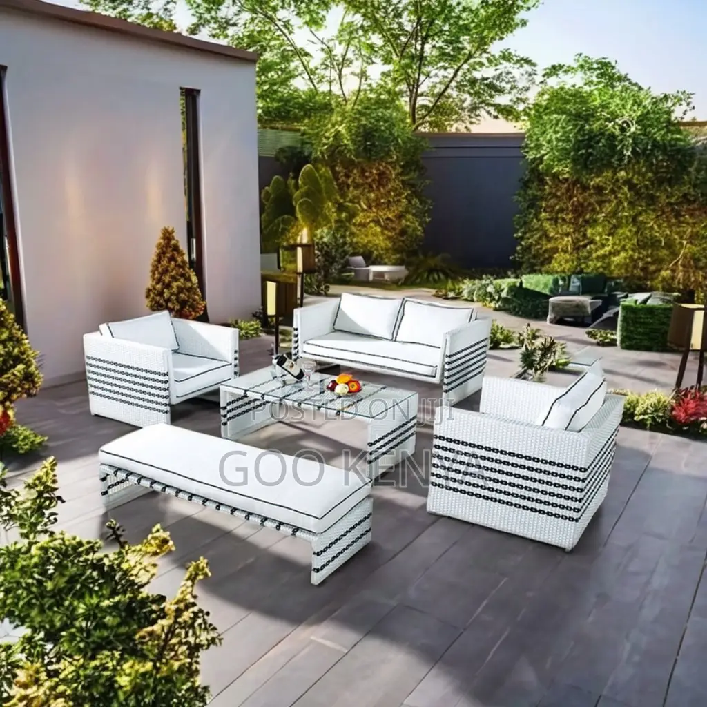 Outdoor Set; Modern Outdoor Woven Rattan Sofa