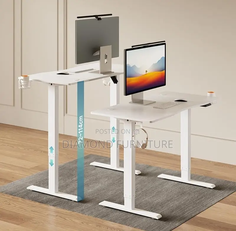 Office Furniture; Modern {120cm Height Adjustable Electric Office Desk