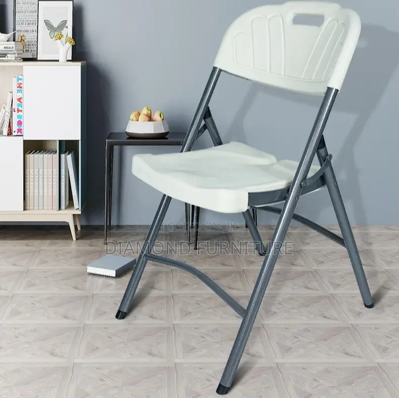 Office Furniture;Durable Foldable Plastic Chair for Indoor Outdoor Use