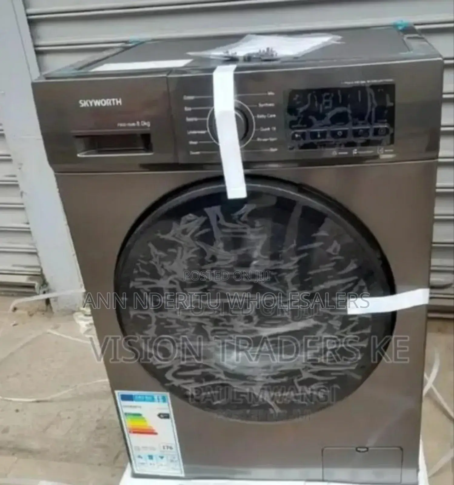 Syinix Washing Machine 8kgs Front Load