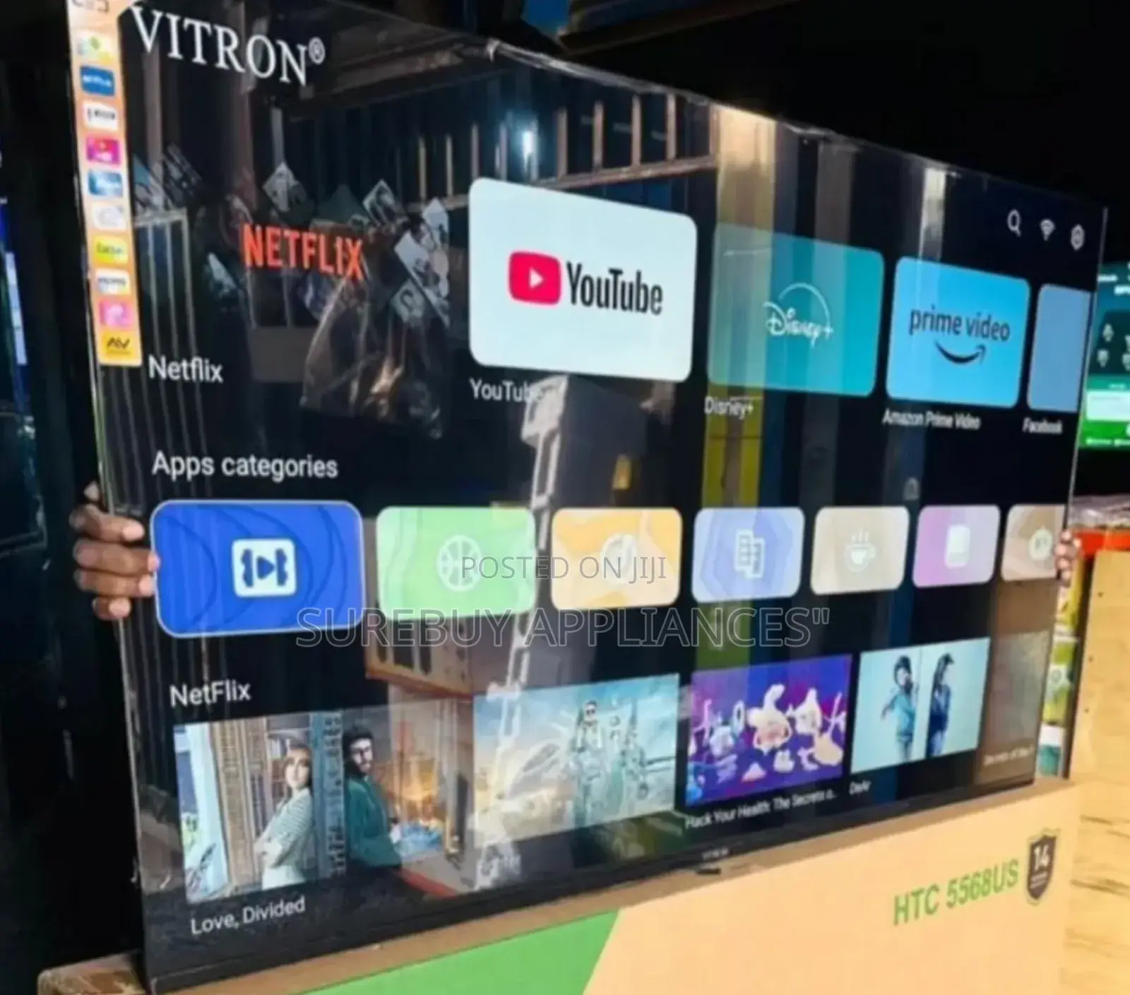 Vitron 55 Inch Smart Android Television