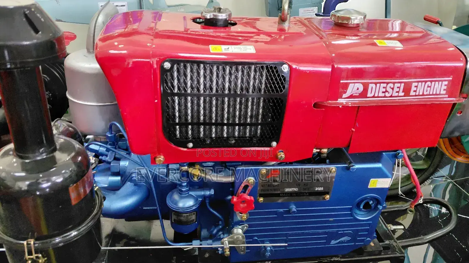 16hp Diesel Water-Cooled Walking Tractor With Disc Plough.