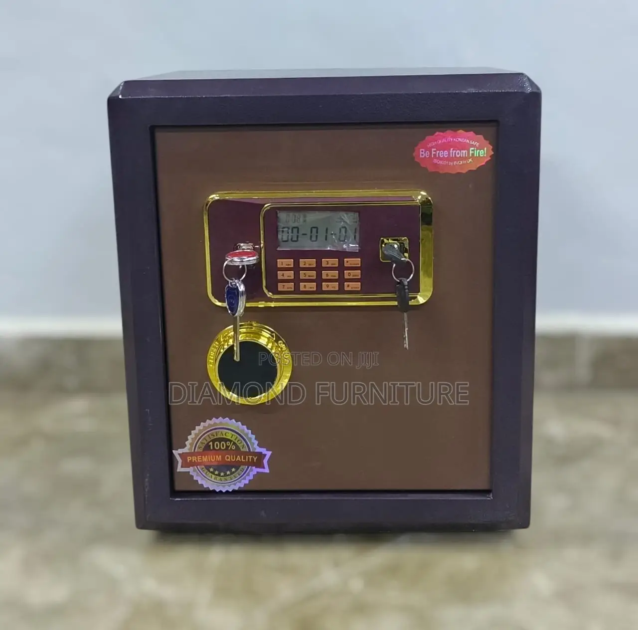 Office Furniture; Durable {60kgs Digital Fireproof Safe} for Office