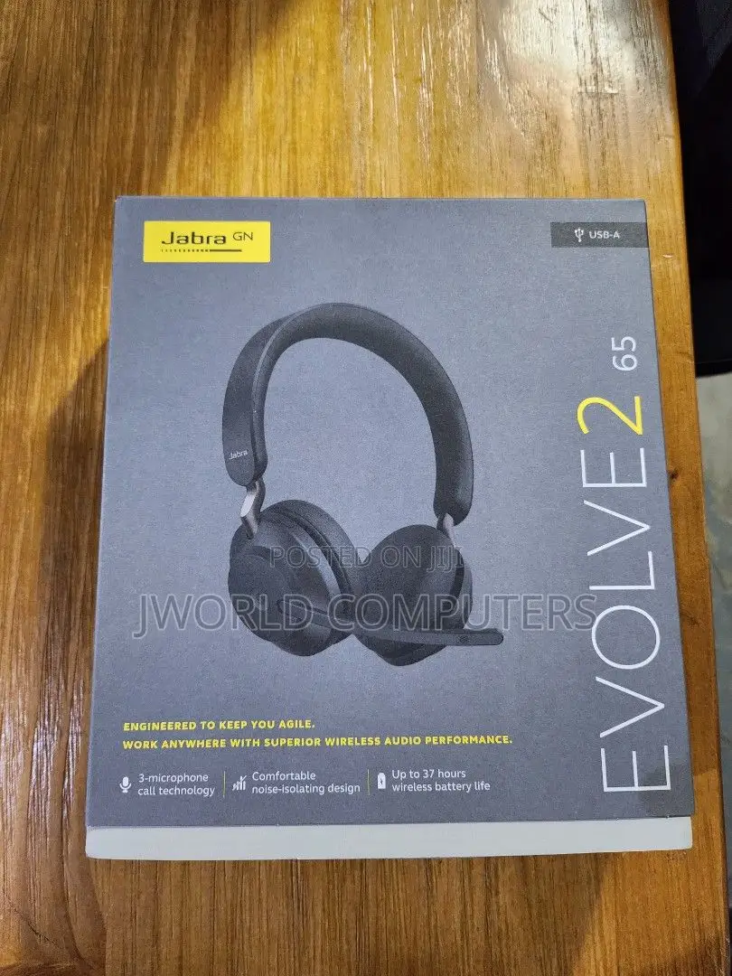 Jabra Evolve 2 65 Stereo Headset