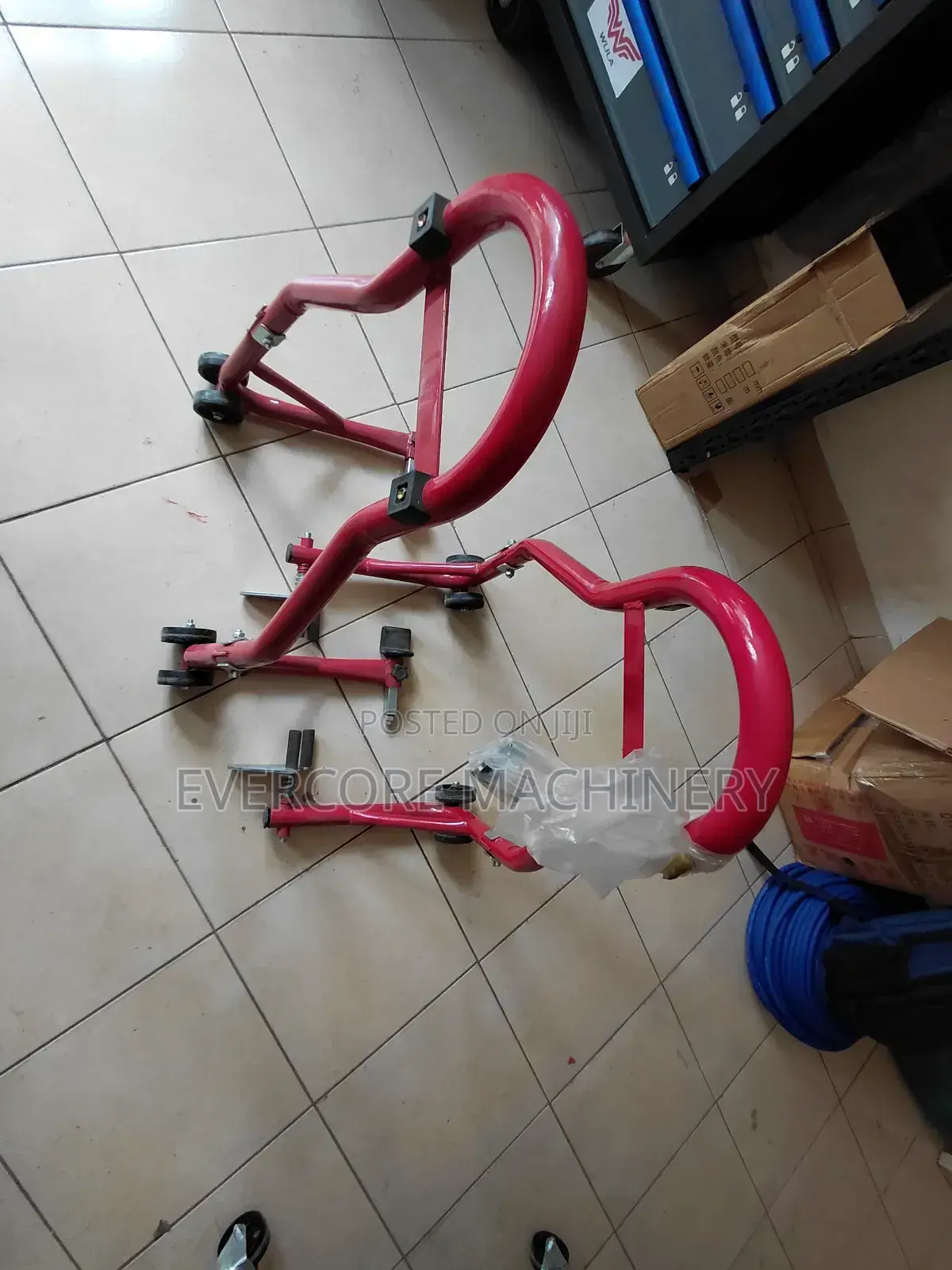 Heavy Duty Motorbike Rack Sunshine Italy Brand