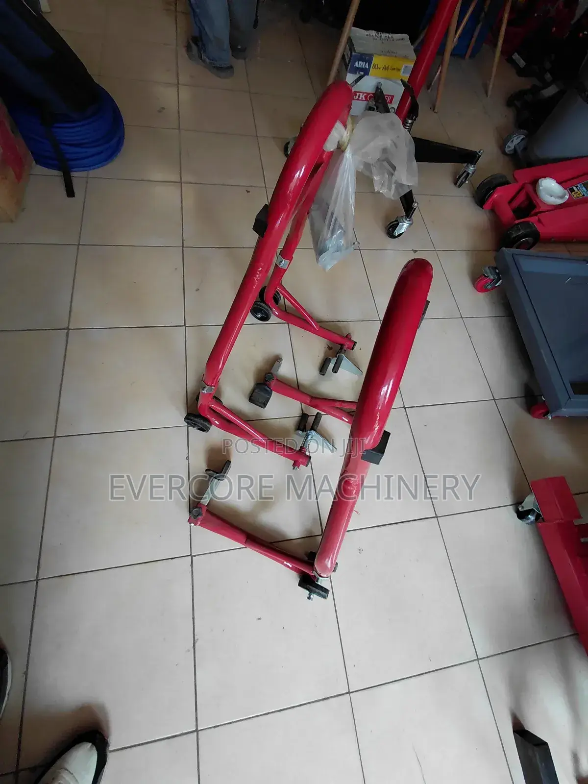 Heavy Duty Motorbike Rack Sunshine Italy Brand