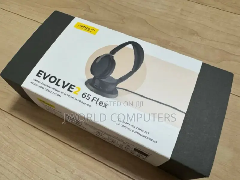 Jabra Evolve2 65 Flex Rechargeable Headset