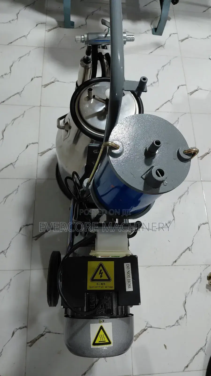 Milano Italia Single Bucket Milking Machine 0.75hp Motor