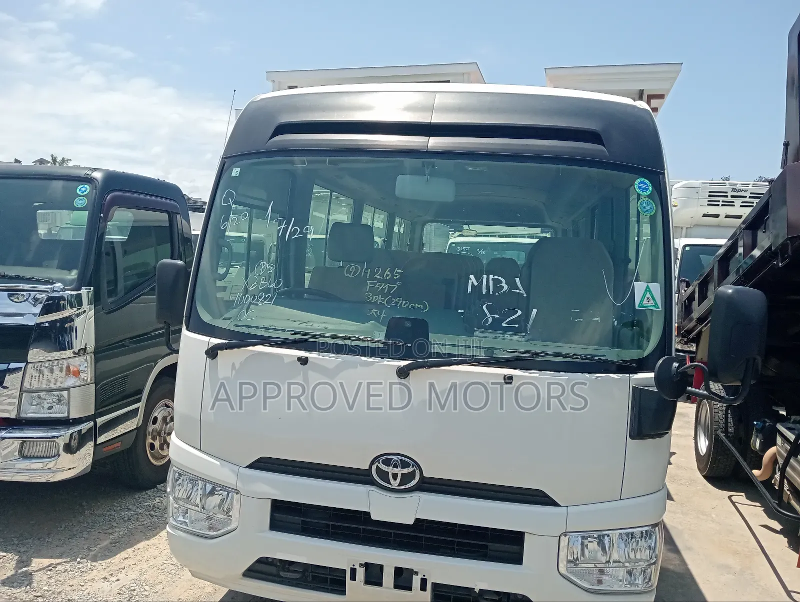 Toyota Coaster 2018 Brown