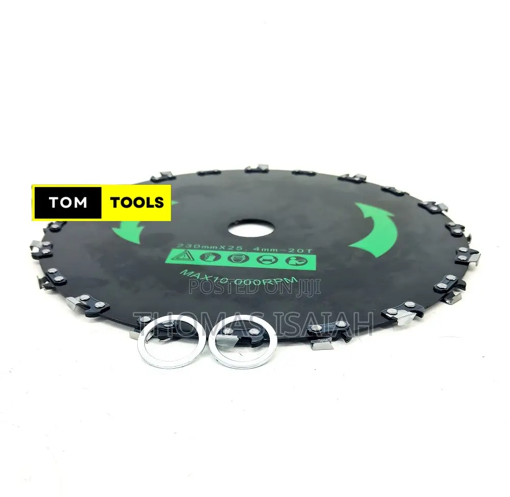 9 Inch 20t Chainsaw Tooth Carbon Steel Brush Cutter Blade