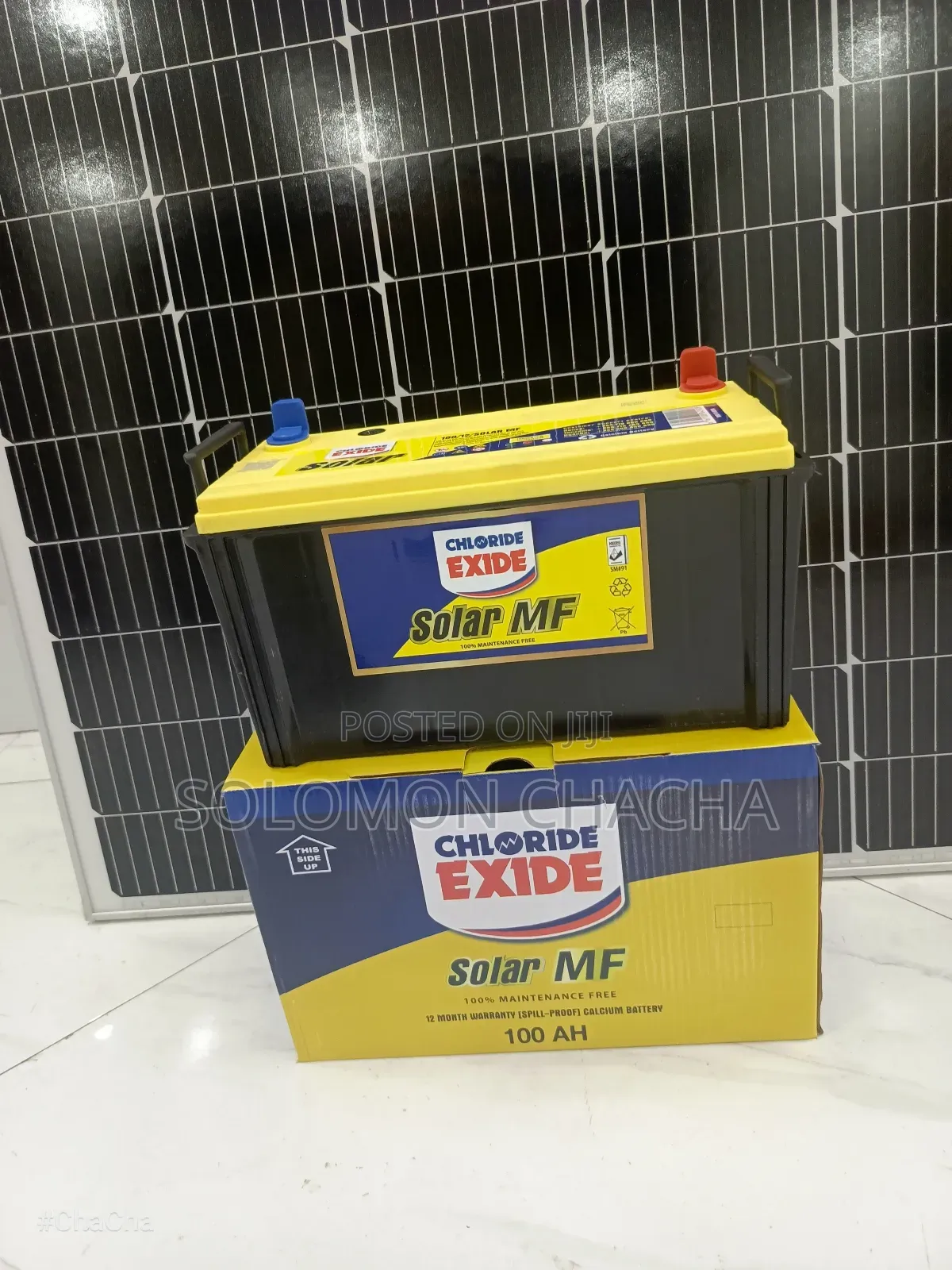 Chloride Exide 100ah 12v Solar Mf Battery Brand New