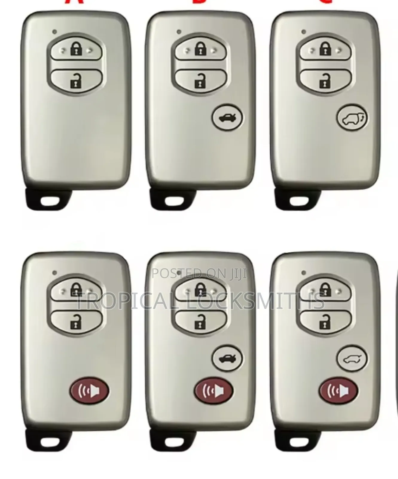 Toyota Key Programming (Push to Start)