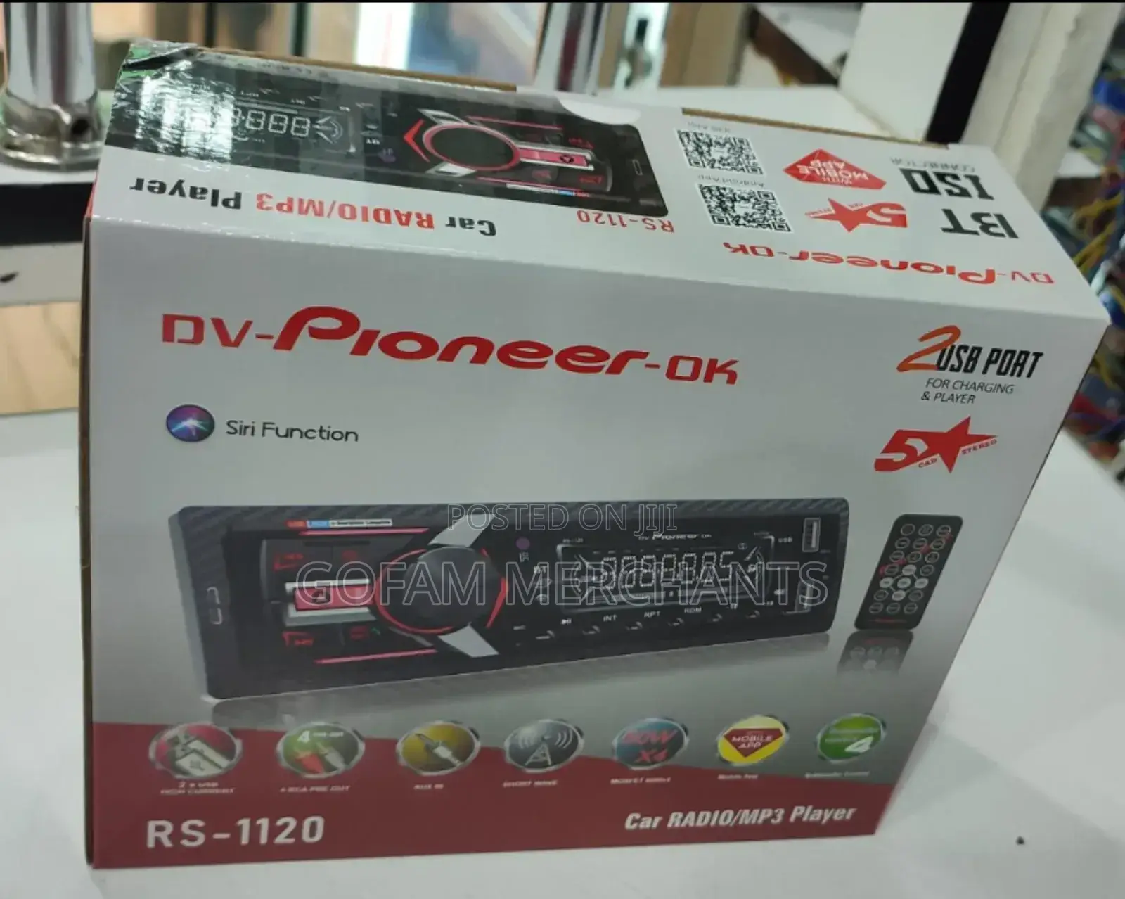 Pioneer Car Radio/Mp3 Player Rs-1120