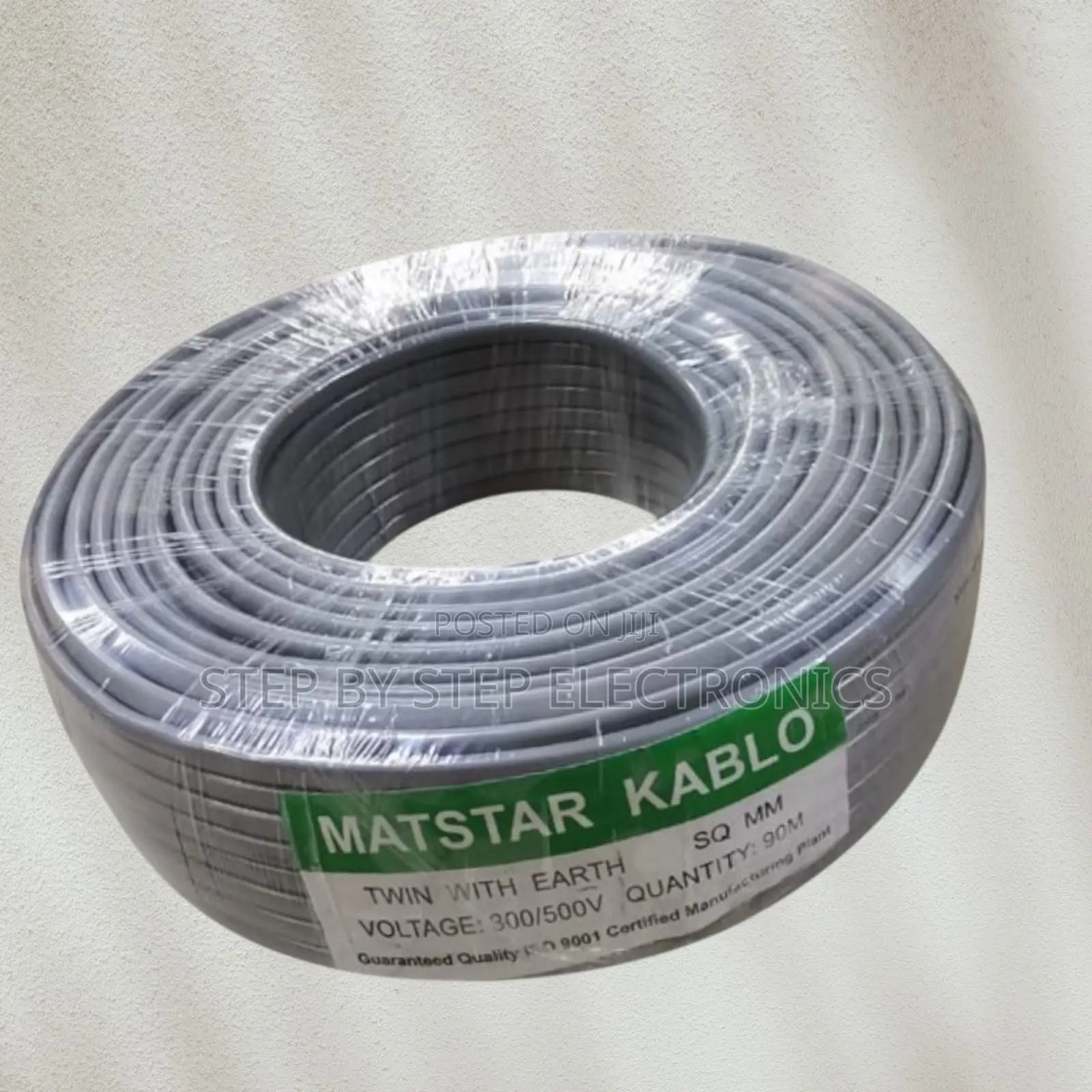 Strong and Flexible Electric Wire 2.5mm 90m Twin + Earth Copper Cable