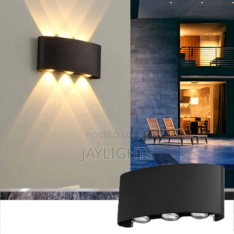 Modern 6w Outdoor Led Wall Lamps Wall Mounted Lighting